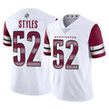 Kooe W.Commanders #52 Sonny Styles Player White Limited Vapor Home Game Stitched Jerseys