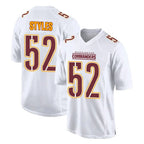 Kooe W.Commanders #52 Sonny Styles Player White Tundra Fashion Home Game Stitched Jerseys