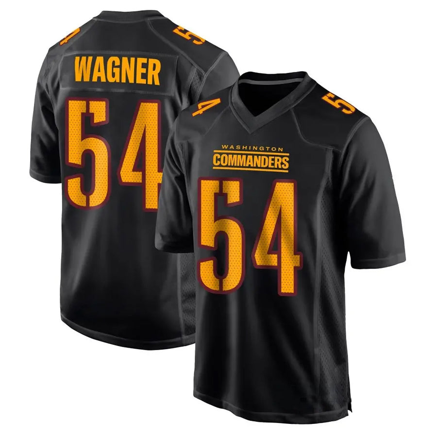 Kooe W.Commanders #54 Bobby Wagner Player Carbon Black Fashion Stitched Jerseys