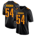 Kooe W.Commanders #54 Bobby Wagner Player Carbon Black Fashion Stitched Jerseys