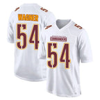 Kooe W.Commanders #54 Bobby Wagner Player Tundra White Fashion Stitched Jerseys