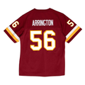 Kooe W.Commanders #56 LaVar Arrington Mitchell & Ness Burgundy 2001 Legacy Throwback Replica Jersey Stitched Puhic Game Jerseys