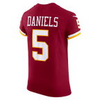Kooe W.Commanders #5 Jayden Daniels Burgundy Vapor F.U.S.E. Elite Stitched Jerseys