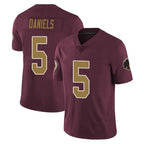 Kooe W.Commanders #5 Jayden Daniels Player Burgundy Alternate Vapor Untouchable Home Game Stitched Jerseys