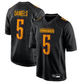 Kooe W.Commanders #5 Jayden Daniels Player Carbon Black Fashion Stitched Jerseys