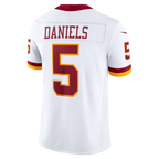 Kooe W.Commanders #5 Jayden Daniels White Vapor F.U.S.E. Stitched Limited Jerseys