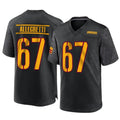 Kooe W.Commanders #67 Nick Allegretti Player Black Home Game Stitched Jerseys