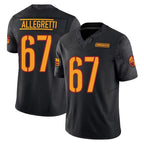 Kooe W.Commanders #67 Nick Allegretti Player Black Limited Vapor F.U.S.E. Home Game Stitched Jerseys