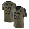 Kooe W.Commanders #67 Nick Allegretti Player Olive Salute To Service Limited Game Stitched Jerseys