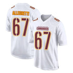 Kooe W.Commanders #67 Nick Allegretti Player White Tundra Fashion Home Game Stitched Jerseys
