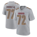 Kooe W.Commanders #72 Josh Conerly Jr. Player Gray Atmosphere Fashion Home Game Stitched Jerseys