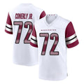 Kooe W.Commanders #72 Josh Conerly Jr. Player White Game Home Stitched Jerseys