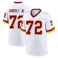 Kooe W.Commanders #72 Josh Conerly Jr. Player White Home Game Stitched Jerseys