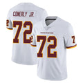 Kooe W.Commanders #72 Josh Conerly Jr. Player White Limited Vapor Untouchable Home Game Stitched Jerseys