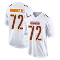 Kooe W.Commanders #72 Josh Conerly Jr. Player White Tundra Fashion Home Game Stitched Jerseys