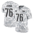 Kooe W.Commanders #76 Sam Cosmi Player Arctic Camo Limited Salute To Service Home Game Stitched Jerseys
