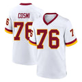 Kooe W.Commanders #76 Sam Cosmi Player White Home Game Stitched Jerseys