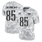 Kooe W.Commanders #85 Chig Okonkwo Player Arctic Camo Limited Salute To Service Home Game Stitched Jerseys