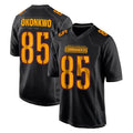 Kooe W.Commanders #85 Chig Okonkwo Player Black Carbon Fashion Home Game Stitched Jerseys