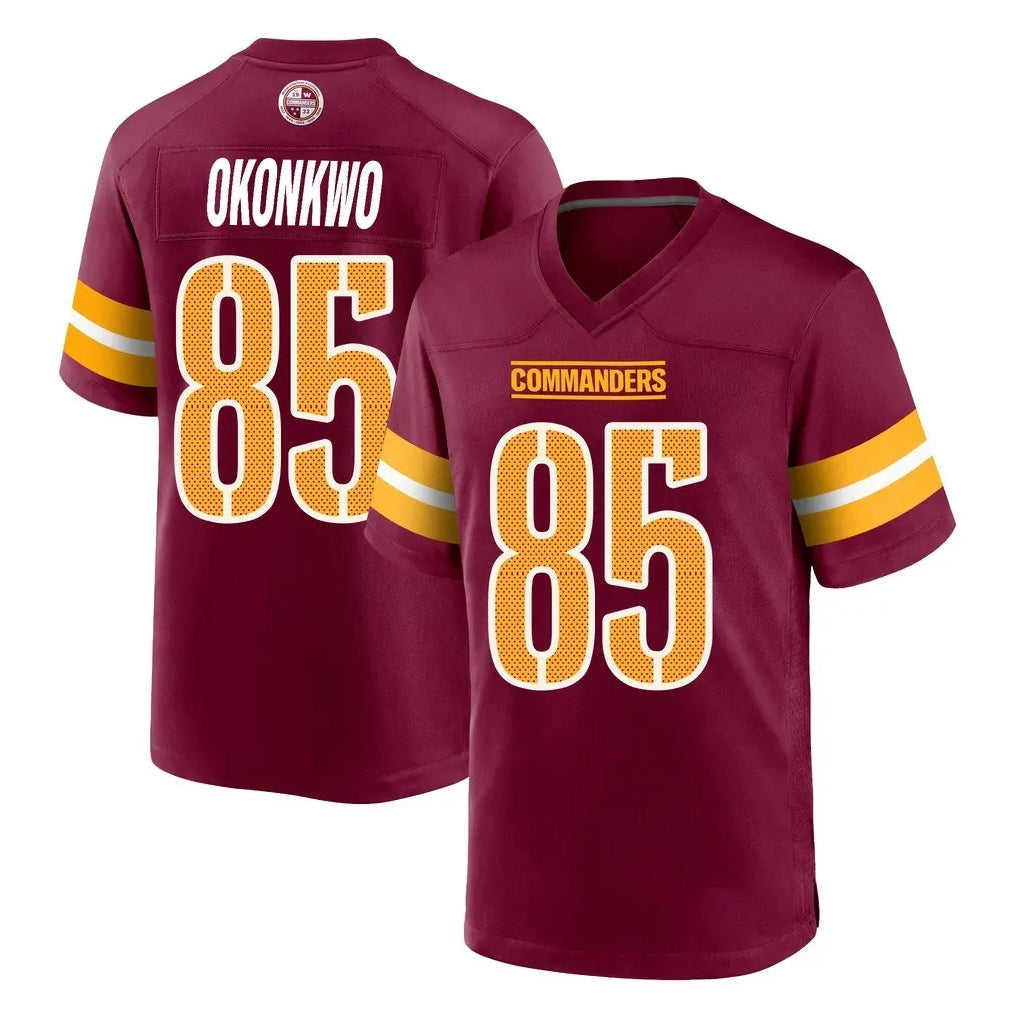Kooe W.Commanders #85 Chig Okonkwo Player Burgundy Home Game Stitched Jerseys