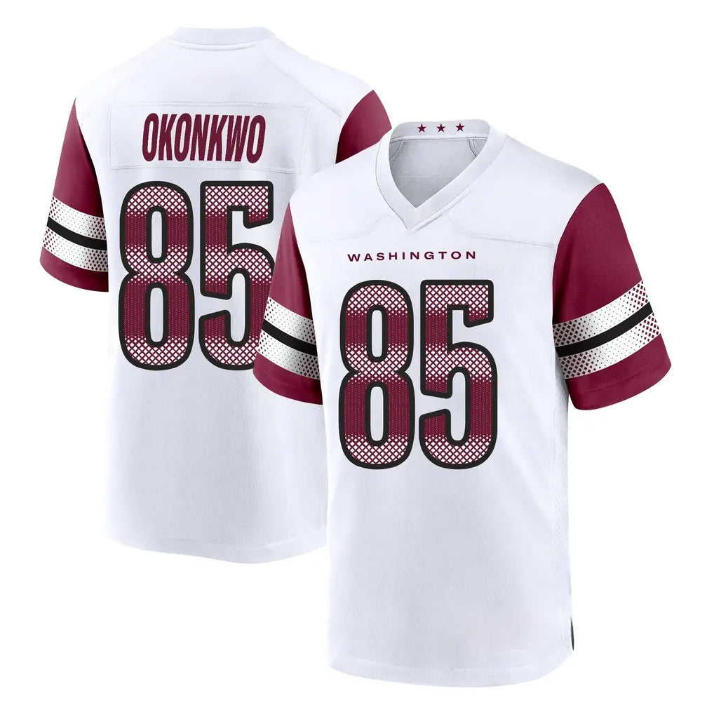 Kooe W.Commanders #85 Chig Okonkwo Player White Game Home Stitched Jerseys