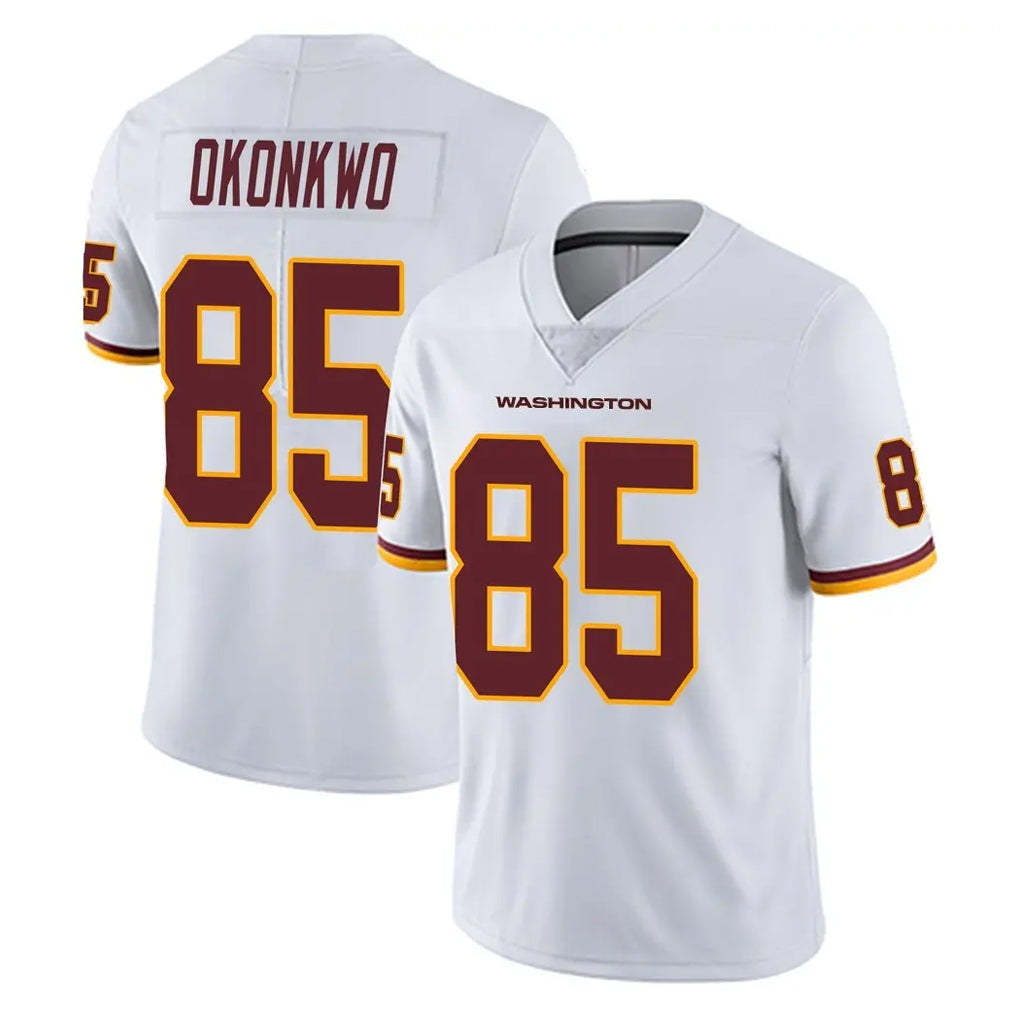 Kooe W.Commanders #85 Chig Okonkwo Player White Limited Vapor Untouchable Home Game Stitched Jerseys