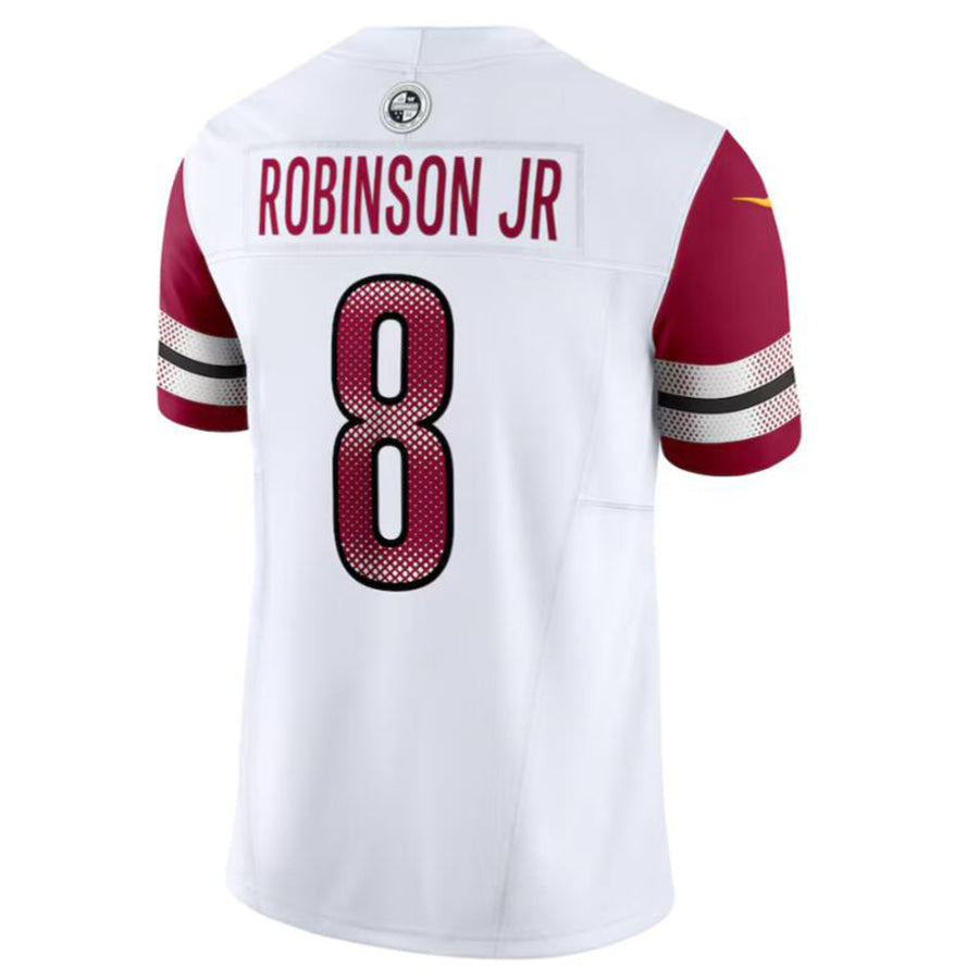 Kooe W.Commanders #8 Brian Robinson Jr. White Vapor F.U.S.E. Limited American Stitched Jerseys
