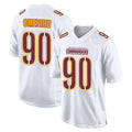 Kooe W.Commanders #90 Charles Omenihu Player White Tundra Fashion Home Game Stitched Jerseys