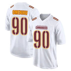 Kooe W.Commanders #90 Charles Omenihu Player White Tundra Fashion Home Game Stitched Jerseys