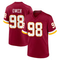 Kooe W.Commanders #98 Odafe Oweh Player Burgundy Game Home Stitched Jerseys