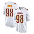 Kooe W.Commanders #98 Odafe Oweh Player White Tundra Fashion Home Game Stitched Jerseys