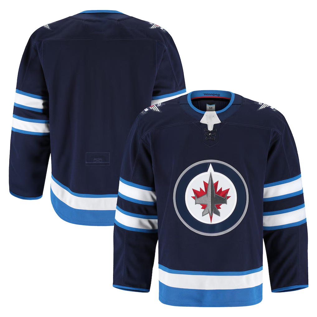 Kooe W.Jets Navy Home Authentic Pro Jerseys