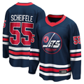 Kooe W.Jets #55 Mark Scheifele Navy Breakaway Jerseys
