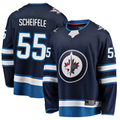 Kooe W.Jets #55 Mark Scheifele Navy Breakaway Replica Jerseys