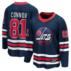 Kooe W.Jets #81 Kyle Connor Navy Alternate Breakaway Jerseys