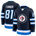 Kooe W.Jets #81 Kyle Connor Navy Home Premium Jerseys
