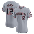Kooe W.Nationals #12 Brady House Player Gray City Connect Elite Alternate Stitched Jerseys