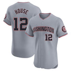 Kooe W.Nationals #12 Brady House Player Gray City Connect Elite Alternate Stitched Jerseys