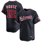 Kooe W.Nationals #12 Brady House Player Navy Alternate Limited Game Stitched Jerseys