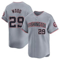 Kooe W.Nationals #29 James Wood Player Gray City Connect Limited Alternate Stitched Jerseys