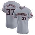 Kooe W.Nationals #37 Stephen Strasburg Player Gray City Connect Elite Alternate Stitched Jerseys