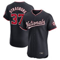 Kooe W.Nationals #37 Stephen Strasburg Player Navy Elite Stitched Jerseys