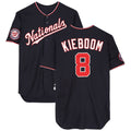 Kooe W.Nationals #8 Carter Kieboom Player Navy Home Game Stitched Jerseys