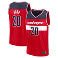 Kooe W.Wizards #20 Alex Sarr Red Fast Break Replica Jerseys - Icon Edition