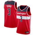 Kooe W.Wizards #3 Trae Young Red Swingman Jerseys - Icon Edition