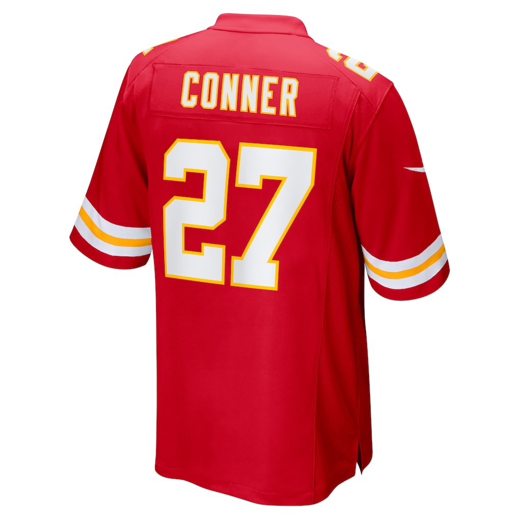 Kooe KC.Chiefs #27 Chamarri Conner Red Game Jersey
