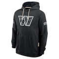 Kooe W.Commanders Black 2026 Salute to Service Sideline Dri-FIT Pullover Hoodie Jerseys