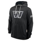 Kooe W.Commanders Black 2026 Salute to Service Sideline Dri-FIT Pullover Hoodie Jerseys