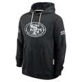 Kooe SF.49ers Black 2026 Salute to Service Sideline Dri-FIT Pullover Hoodie Jerseys