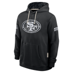 Kooe SF.49ers Black 2026 Salute to Service Sideline Dri-FIT Pullover Hoodie Jerseys